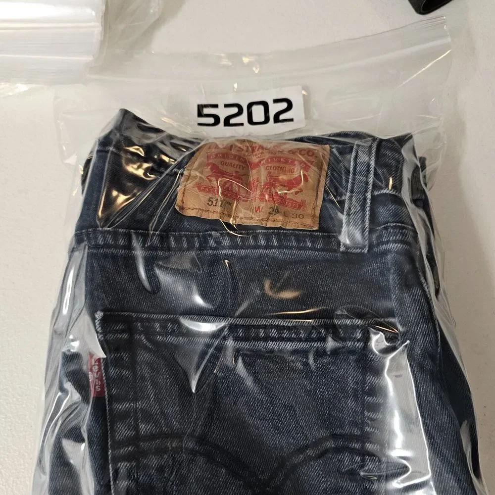 Levis 511 Jeans Men's 29 x 30 Blue Denim Straight Leg Slim Fit Dark Wash Stretch